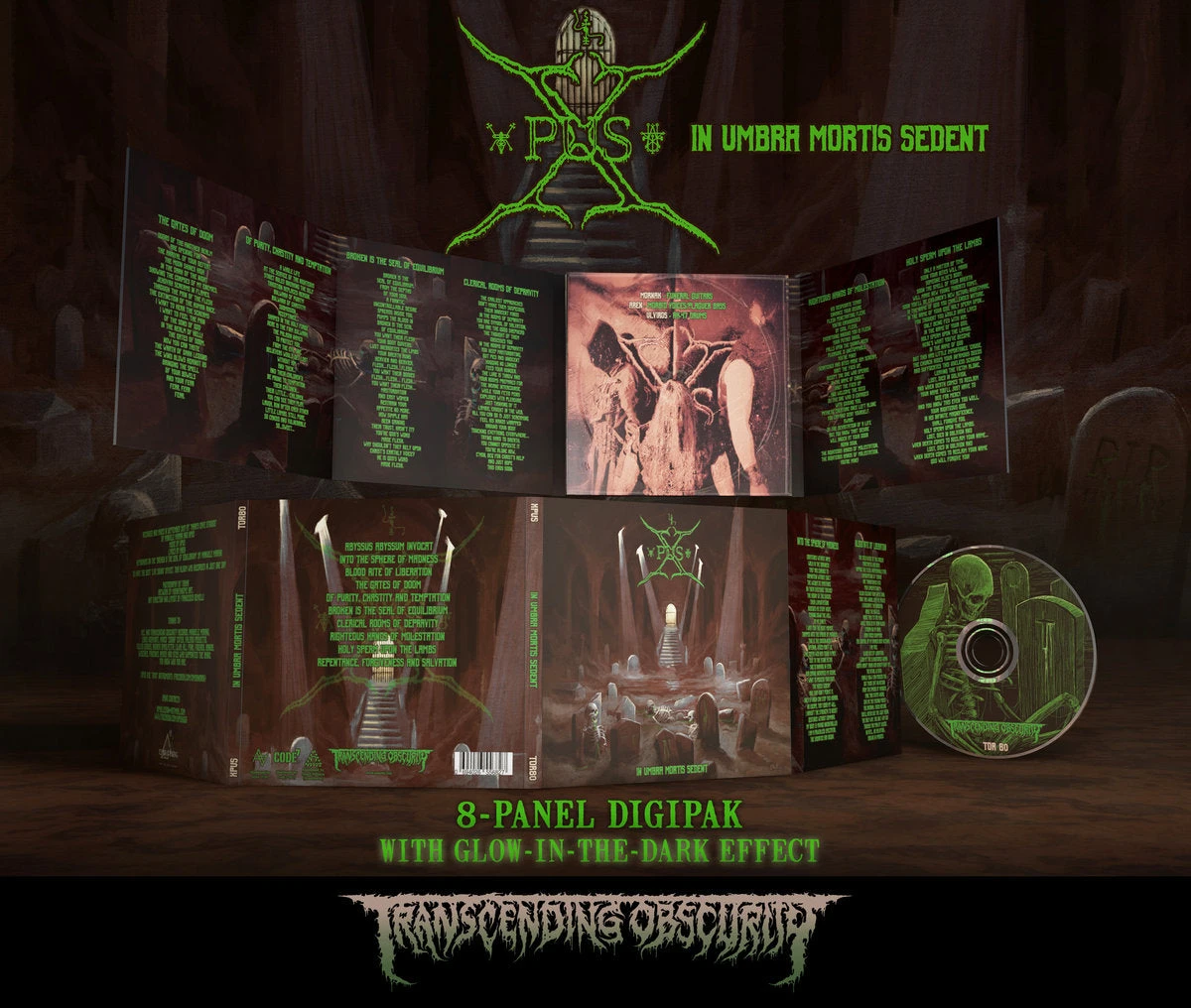 Xpus (Italy) "In Umbra Mortis Sedent" Limited Edition CD 3 Xpus (Italy) "In Umbra Mortis Sedent" Limited Edition CD