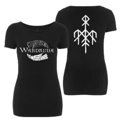 Wardruna "Kvitravn Horizontal" Girls T-shirt