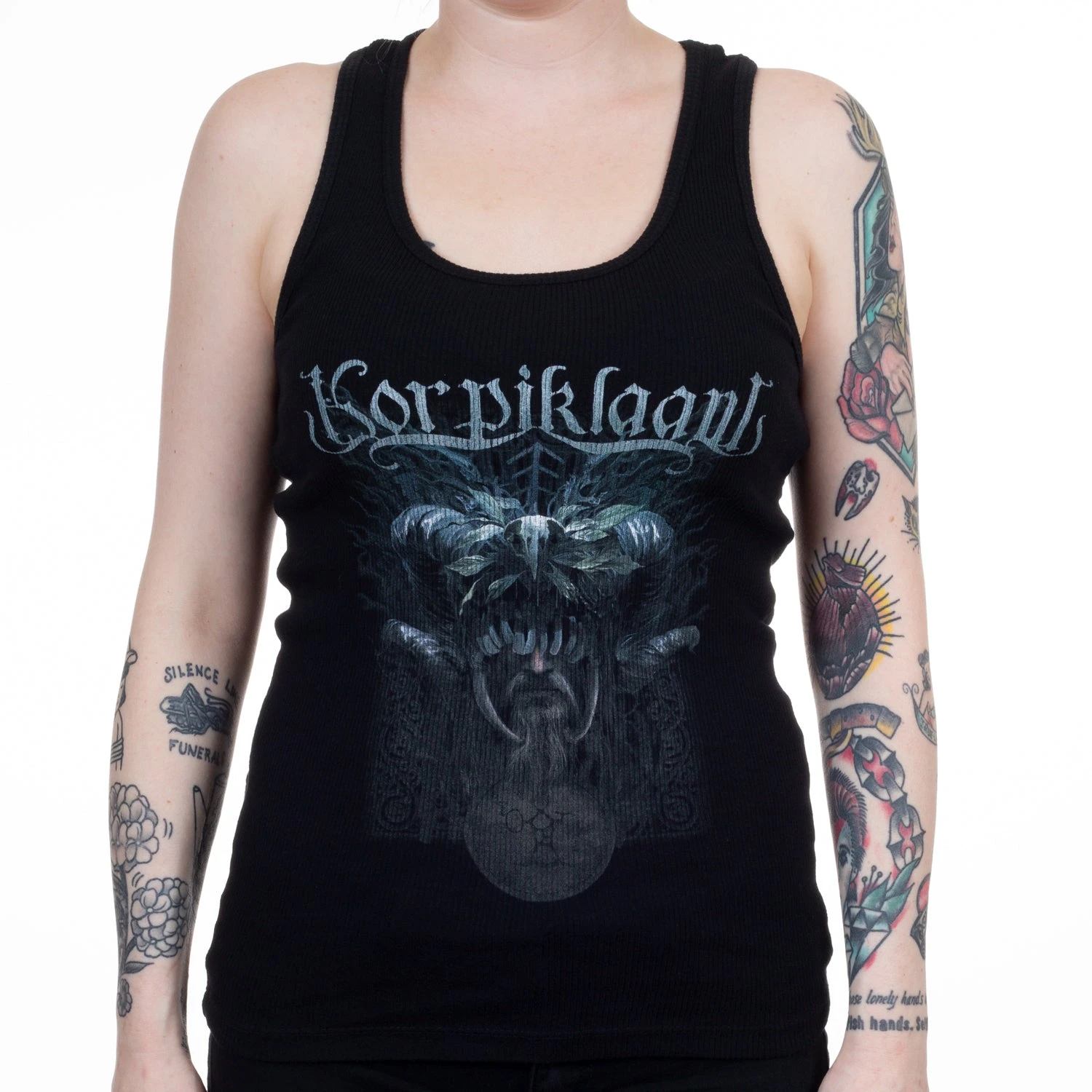 Korpiklaani "Wayfarer" Girls Tank Top 3 Korpiklaani "Wayfarer" Girls Tank Top