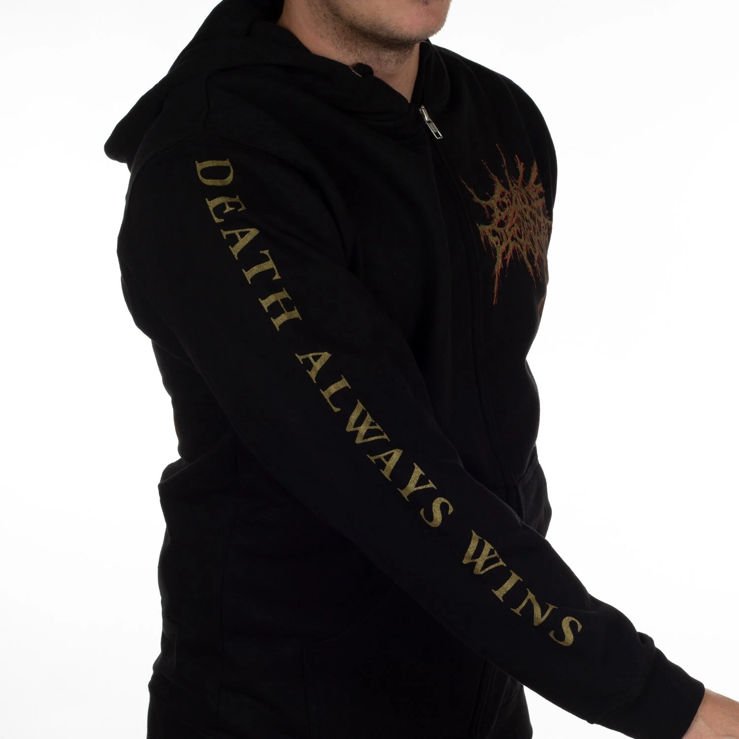 Cattle Decapitation "Death Atlas" Zip Hoodie 7 Cattle Decapitation "Death Atlas" Zip Hoodie - Image 5