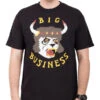 Big Business "Horns" T-Shirt -Bandtees Store 1645afa1f2b5497ac31eefdaae4e5baa