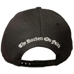 Ov Sulfur "'The Burden Ov Faith' Snapback" Hat 13 Ov Sulfur "'The Burden Ov Faith' Snapback" Hat -Bandtees Store 1779924d10cfbc46cff70a6f21ba72fe