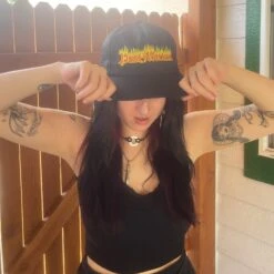 Postmortem Merch "POSTMORTEM HAT" Hat -Bandtees Store 1 735a272b 7b2c 4009 84a9 a849af527790