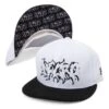 Necro "Graffiti Death Metal (White/Black)" Hat -Bandtees Store 335271f3d84cc53127655d47d9fa0f83