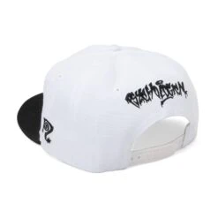 Necro "Graffiti Death Metal (White/Black)" Hat -Bandtees Store 42fdec6576cee14aae27e34c4c20461b