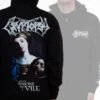 Cryptopsy "None So Vile" Zip Hoodie 1 Cryptopsy "None So Vile" Zip Hoodie -Bandtees Store 474a8620b593afeaa32c0edd03d95873