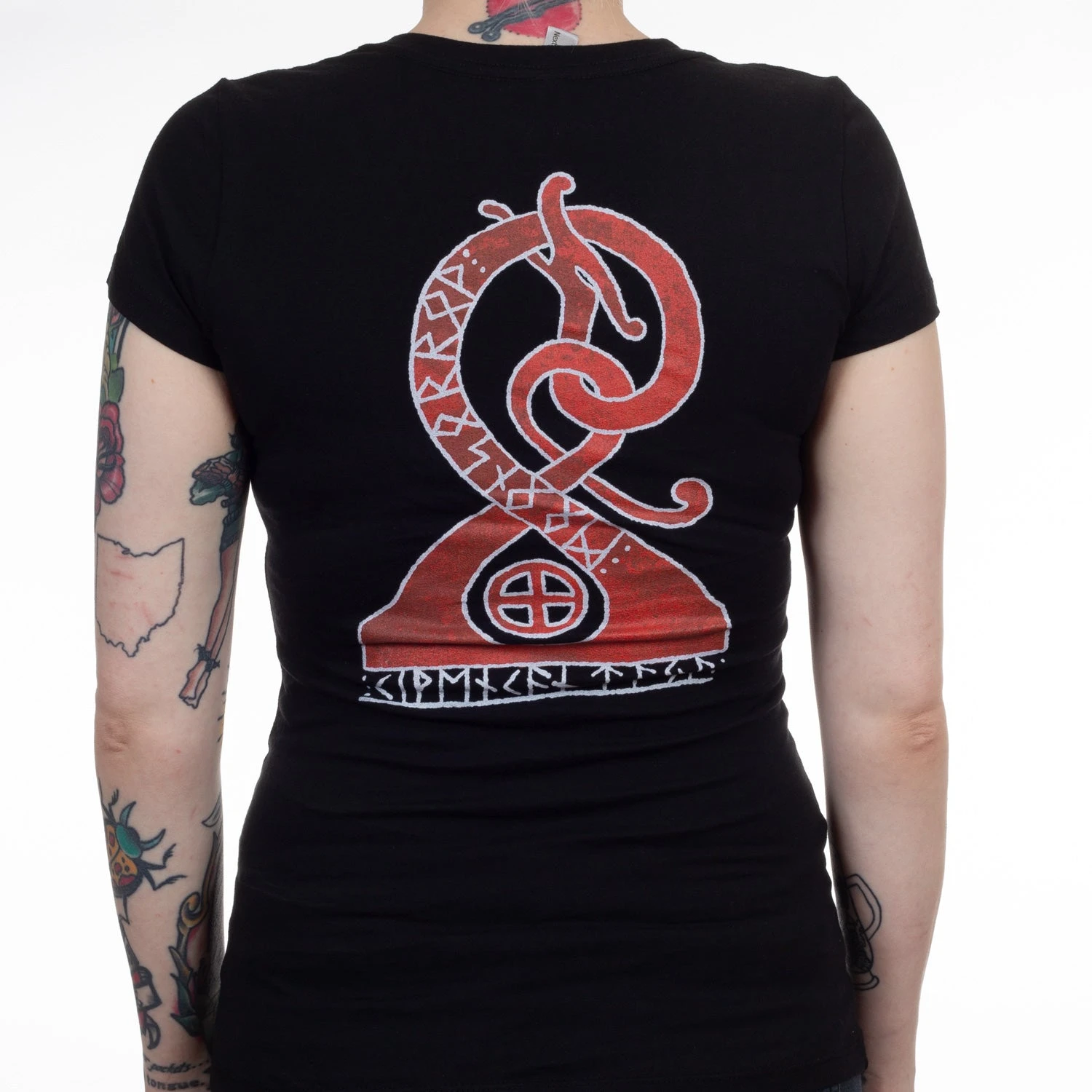 Moonsorrow "Kivenkantaja V-Neck" Girls T-shirt 5 Moonsorrow "Kivenkantaja V-Neck" Girls T-shirt - Image 3