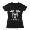 Vio-lence "Vio-dude Skeleton" Girls T-shirt 2 Vio-lence "Vio-dude Skeleton" Girls T-shirt -Bandtees Store 4cf49002dd526c4b6f24c81d19fa0004
