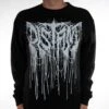 Distant "Drip Logo" Crewneck Sweatshirt -Bandtees Store 525c81178c1b4114e6047621870a302c