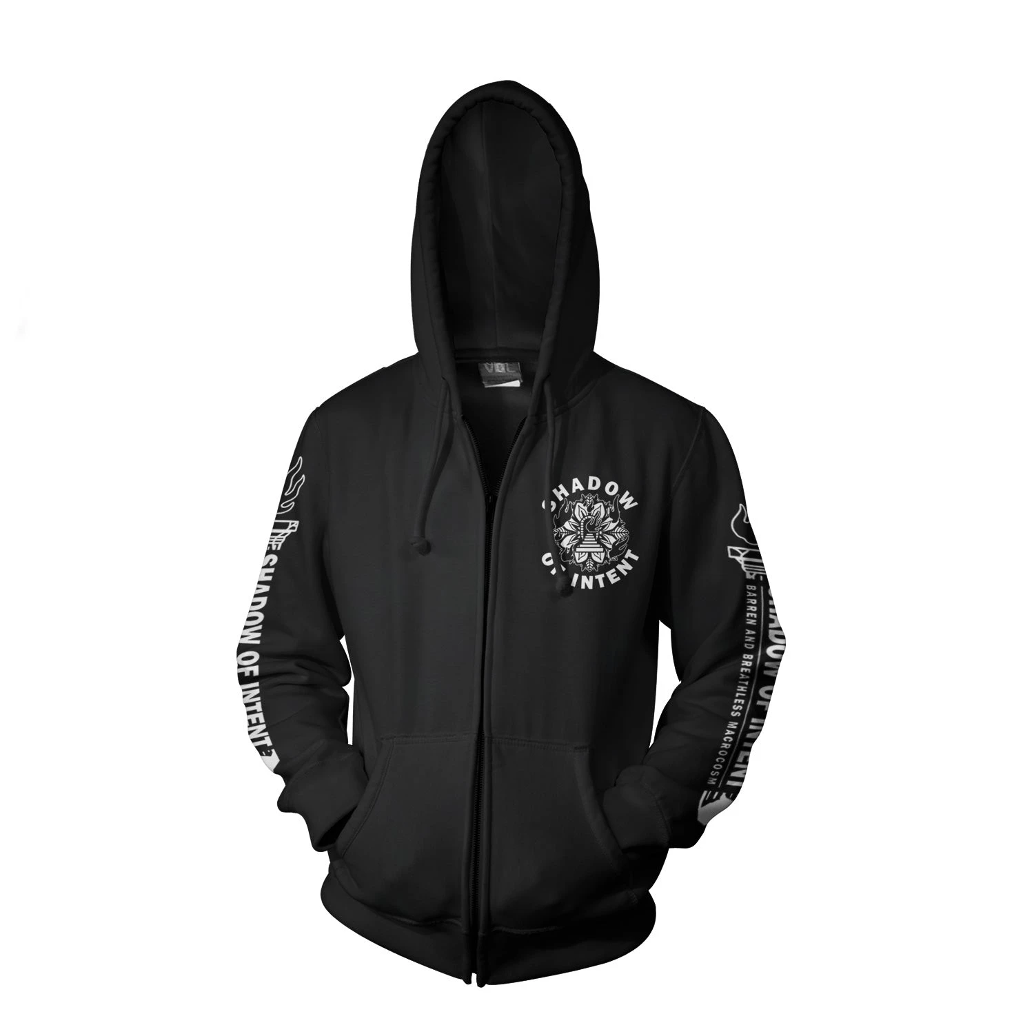 Shadow Of Intent "No Remorse" Zip Hoodie 4 Shadow Of Intent "No Remorse" Zip Hoodie - Image 2