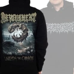 Devourment "Unleash The Carnivore" Pullover Hoodie