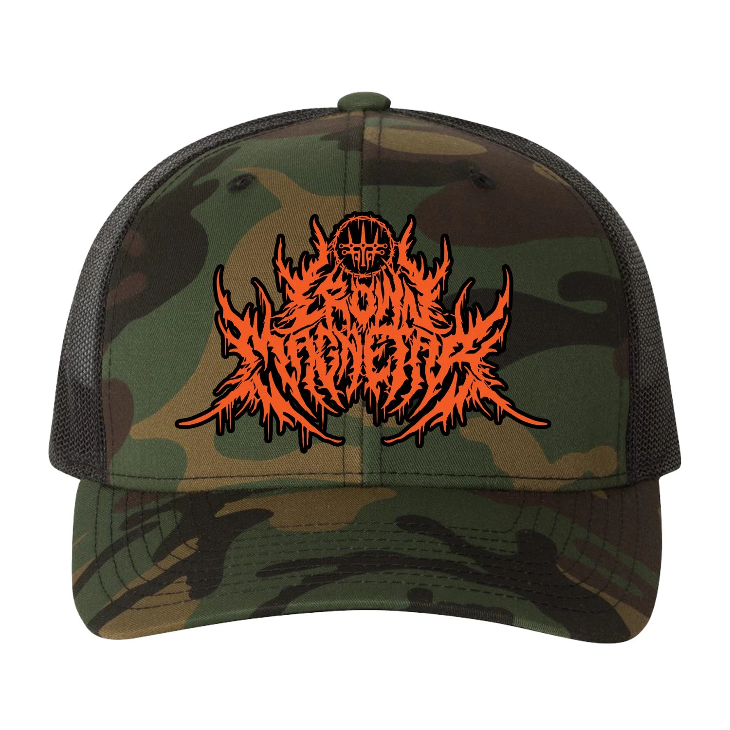 Crown Magnetar "Camo Trucker" Trucker Hat 3 Crown Magnetar "Camo Trucker" Trucker Hat