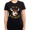 Big Business "Horns" Girls T-shirt -Bandtees Store 7723d2f755917275d9fe7f01d507f2bd