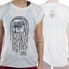 Wardruna "Odin Sleeveless (White)" Girls T-shirt -Bandtees Store 8079525b9be07afd5d51b80b2e833594