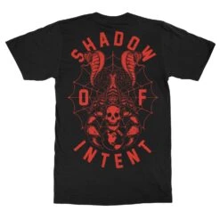 Shadow Of Intent "Web" T-Shirt -Bandtees Store 88545bbc26ea01fd6fe358b28317064c