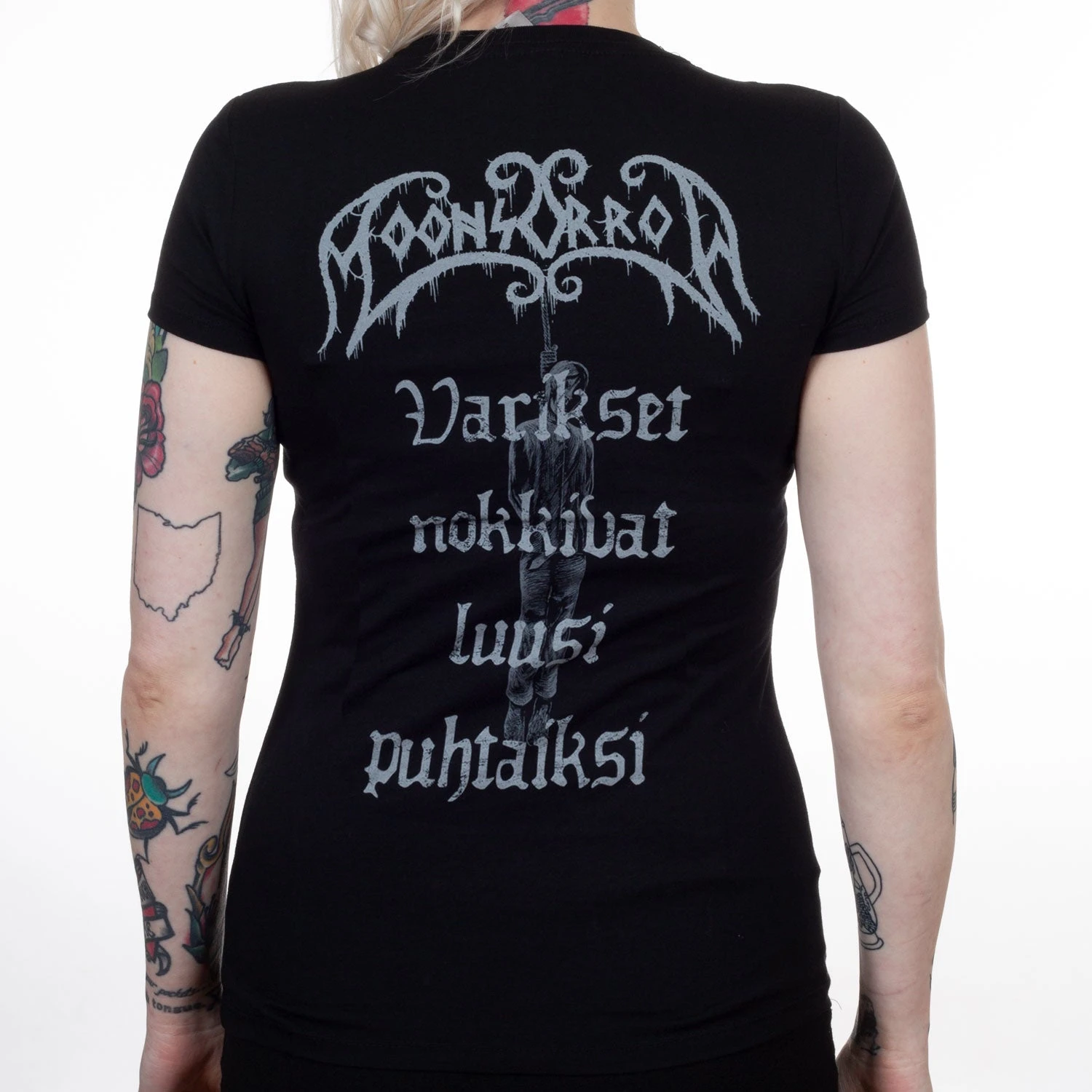 Moonsorrow "Crow" Girls T-shirt 5 Moonsorrow "Crow" Girls T-shirt - Image 3