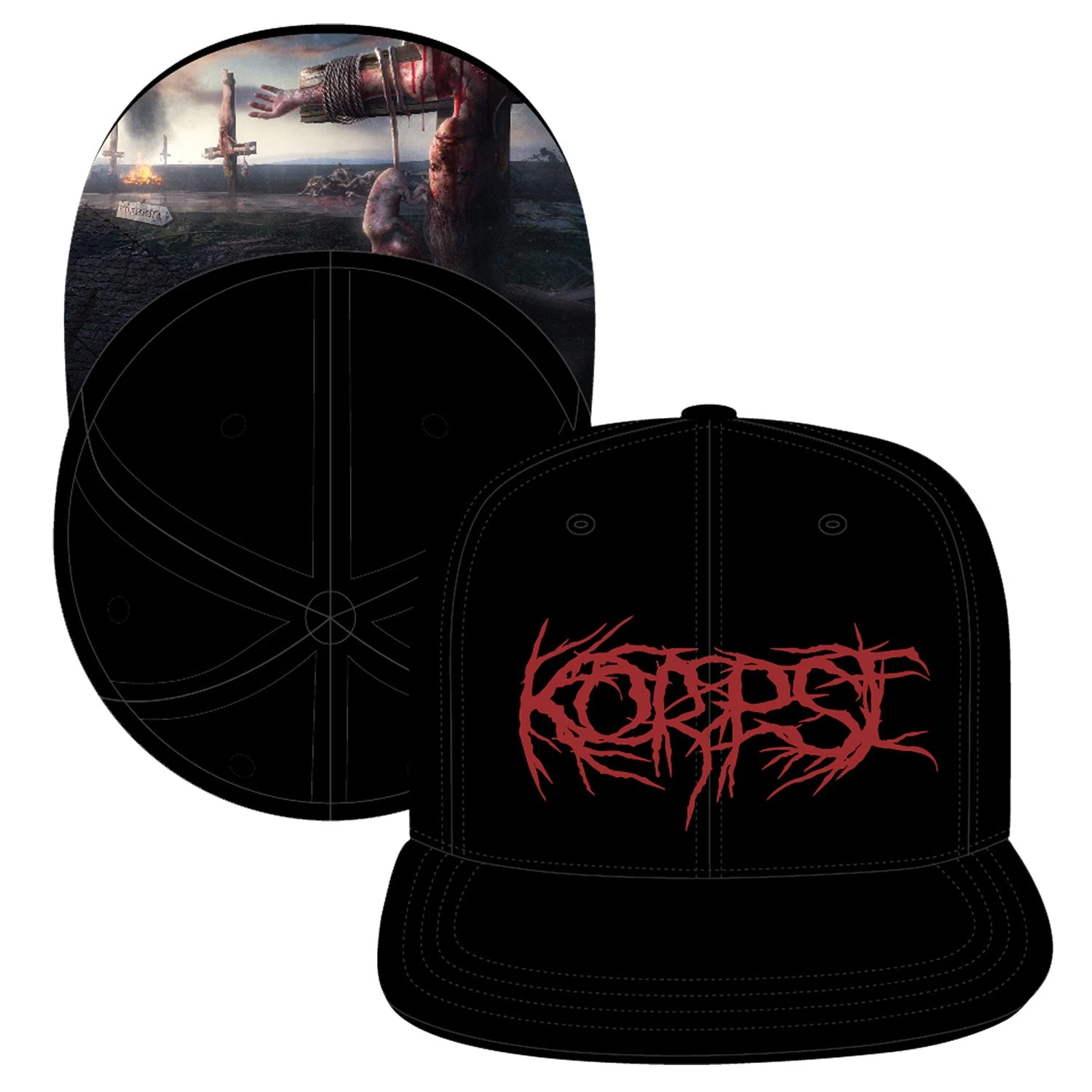 Korpse "Insufferable Violence" Limited Edition Hat 3 Korpse "Insufferable Violence" Limited Edition Hat