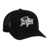 Death "New Logo" Hat -Bandtees Store 8da8a05d155afa6ef929fb6b2b752b35