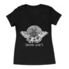 Shawn James "Moon Moth V-Neck" Girls T-shirt -Bandtees Store 989c4b8285b7e5e1f7df9a9062520eae