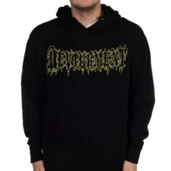 Devourment "Butcher The Weak" Pullover Hoodie -Bandtees Store a178d9500a2967c689d75134c149191a
