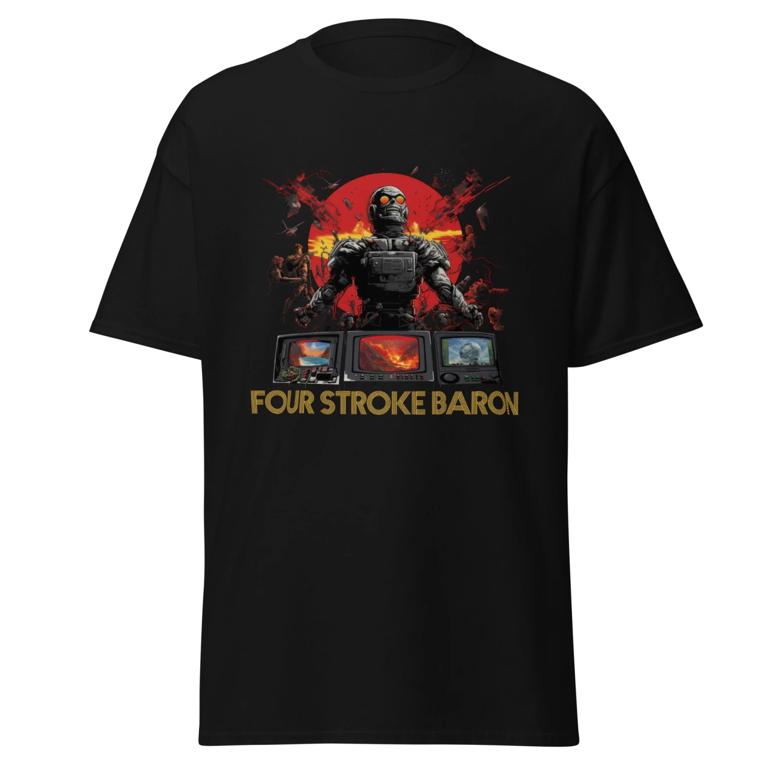 Four Stroke Baron "Cyborg" T-Shirt 3 Four Stroke Baron "Cyborg" T-Shirt