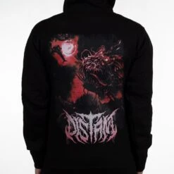 Distant "Tyrannotophia" Pullover Hoodie -Bandtees Store a687f9925ecbd2683924743c67f5bdd9