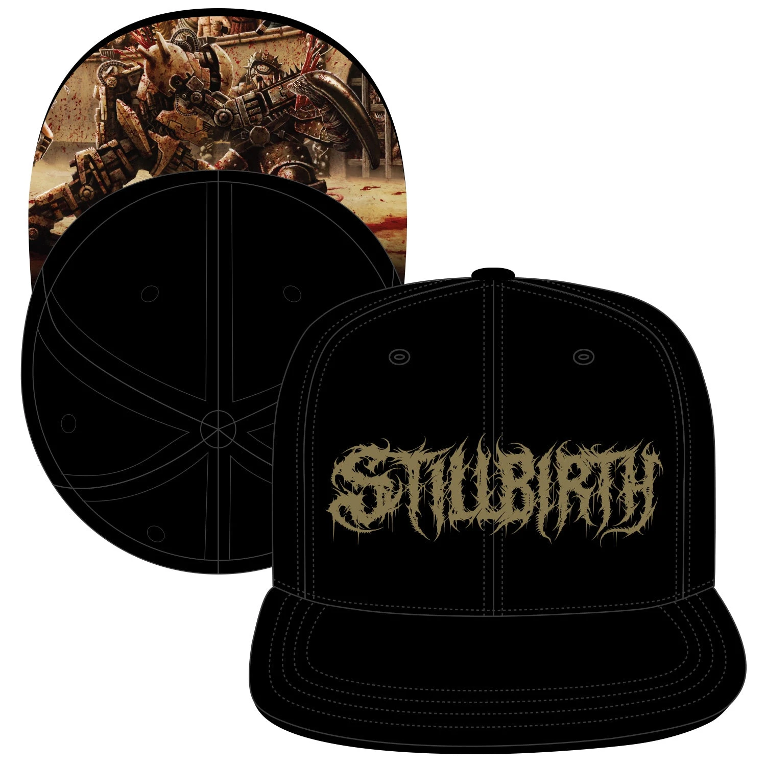 Stillbirth "Revive The Throne" Hat 3 Stillbirth "Revive The Throne" Hat