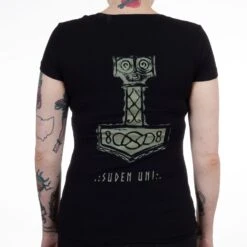 Moonsorrow "Suden Uni V-Neck" Girls T-shirt -Bandtees Store af0e523b660bebe000a0ad7ff16d13f4