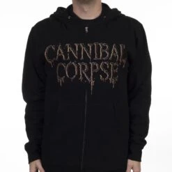 Cannibal Corpse "A Skeletal Domain" Zip Hoodie -Bandtees Store b19656a0eacd27c1015ba9f0f094e310