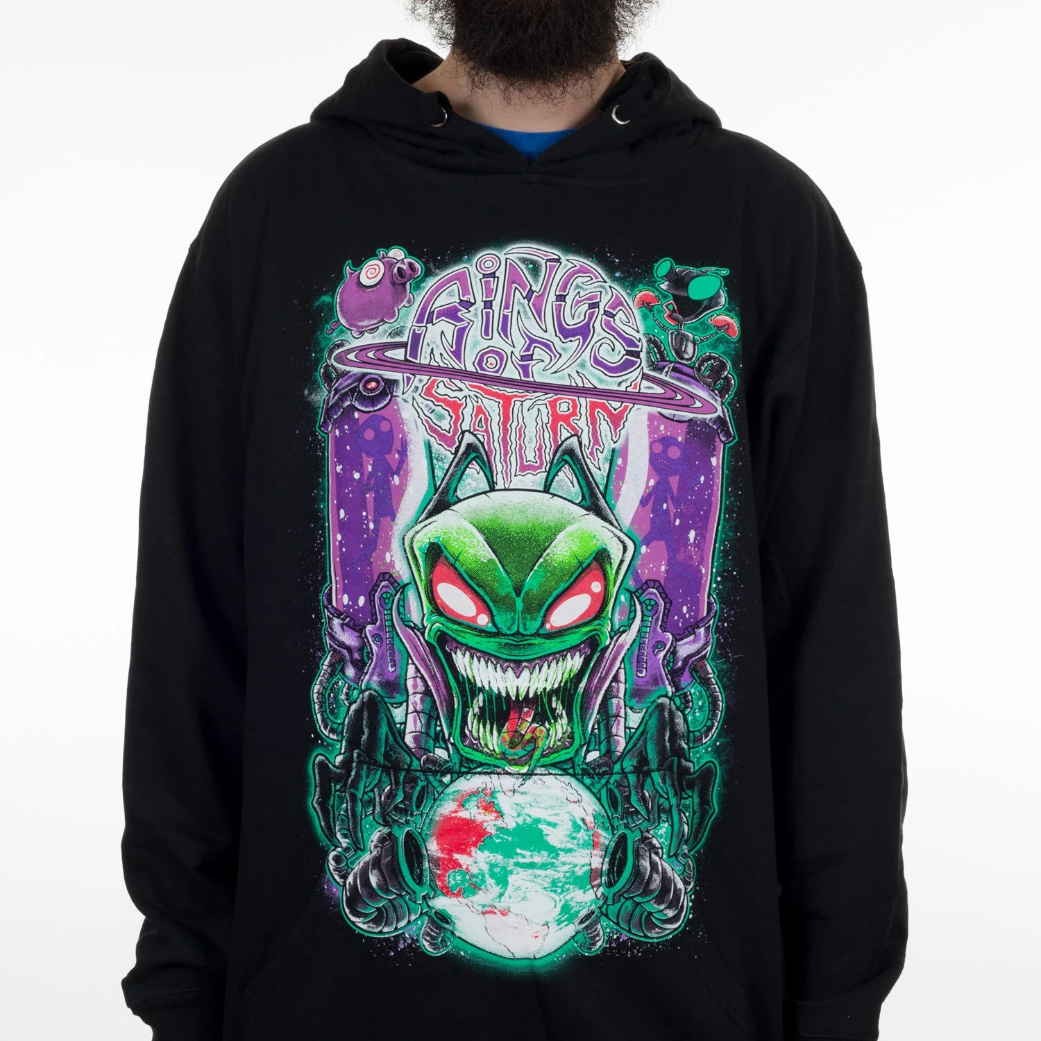 Rings Of Saturn "Invader Xul" Pullover Hoodie 4 Rings Of Saturn "Invader Xul" Pullover Hoodie - Image 2