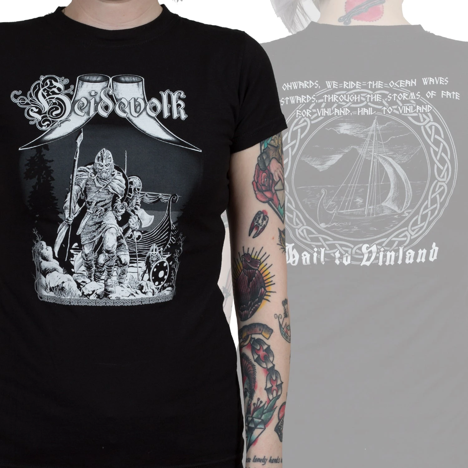 Heidevolk "Vinland" Girls T-shirt 3 Heidevolk "Vinland" Girls T-shirt