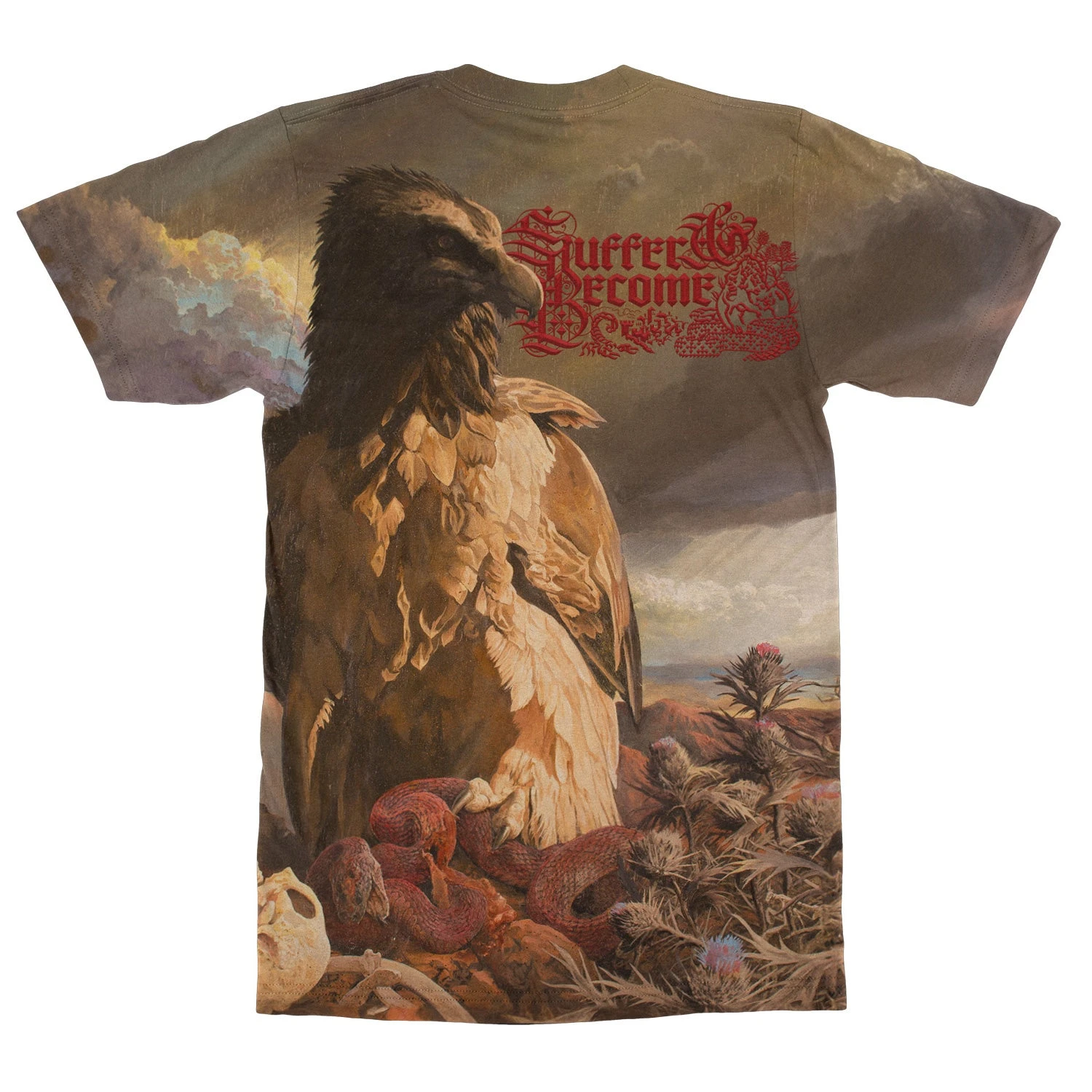 Vitriol "'Suffer & Become' All-Over" T-Shirt 5 Vitriol "'Suffer & Become' All-Over" T-Shirt - Image 3