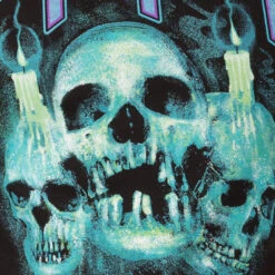 Pentagram "Skulls" T-Shirt -Bandtees Store cb06dba02da5ad7211d8e20da6b0ac30