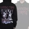 Cannibal Corpse "Butchered At Birth" Zip Hoodie -Bandtees Store cecbe99165b9d0d1f7c76db4b6dd4901