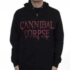 Cannibal Corpse "Eaten Back To Life" Zip Hoodie -Bandtees Store d1e24bf7a23a97fea8e4e03c51cc1bde