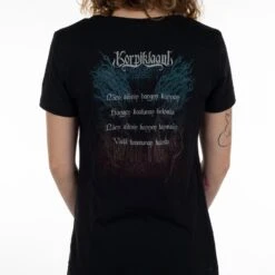Korpiklaani "Wayfarer V-neck" Girls T-shirt -Bandtees Store ddee747f9edf61f7e930b79ce2636467