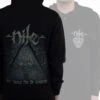 Nile "Unearthed" Zip Hoodie -Bandtees Store de34e44aff761d2595986a68217655b3