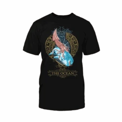 The Ocean "Whale Vs Squid" T-Shirt