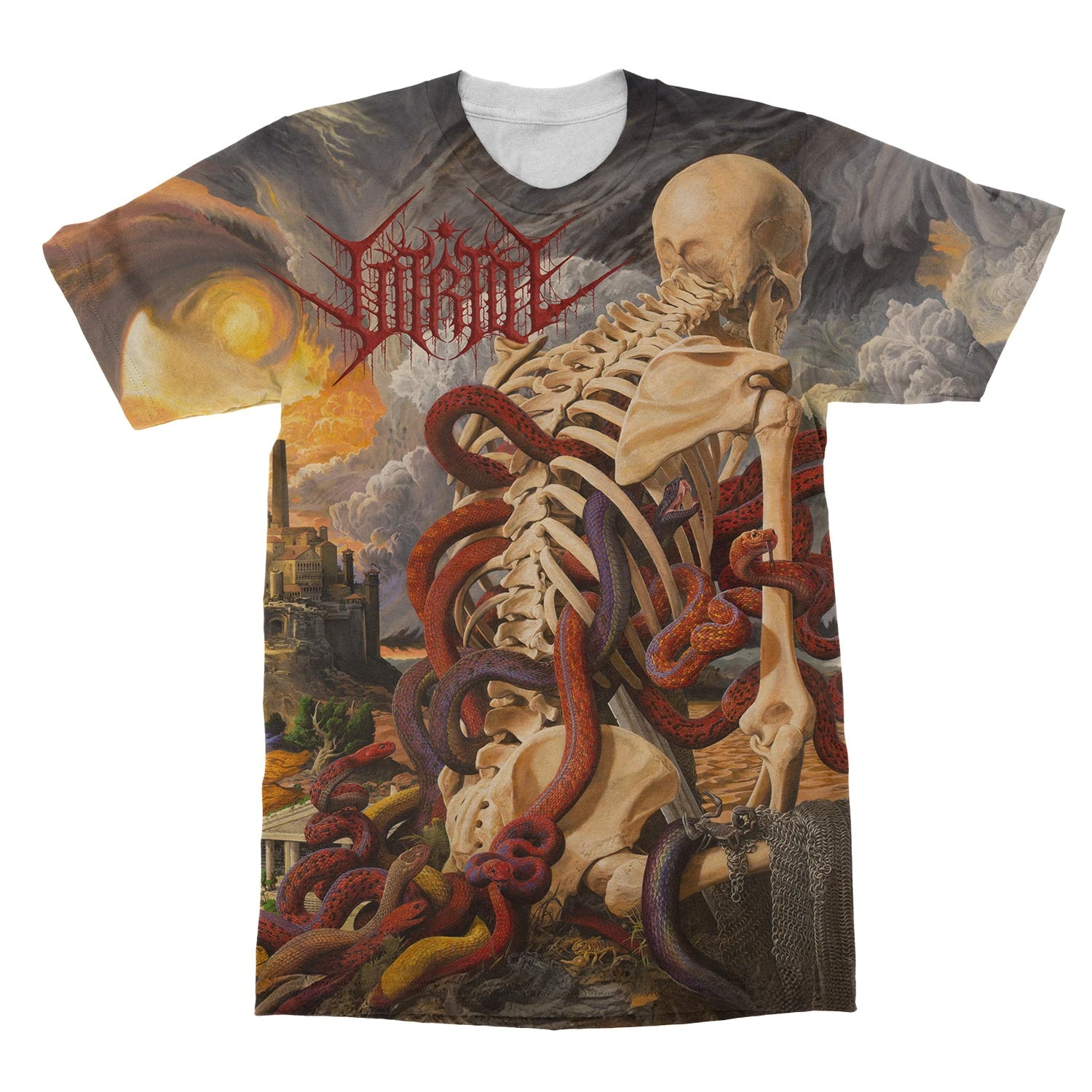 Vitriol "'Suffer & Become' All-Over" T-Shirt 4 Vitriol "'Suffer & Become' All-Over" T-Shirt - Image 2