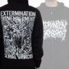 Extermination Dismemberment "Monster" Zip Hoodie 2 Extermination Dismemberment "Monster" Zip Hoodie -Bandtees Store eeab4e016ed3dedea8dfb4082fc22440