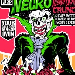 Necro "Cerial Box" Girls T-shirt -Bandtees Store ef1d063d9eb20bfce0e8c690d4d7da0a