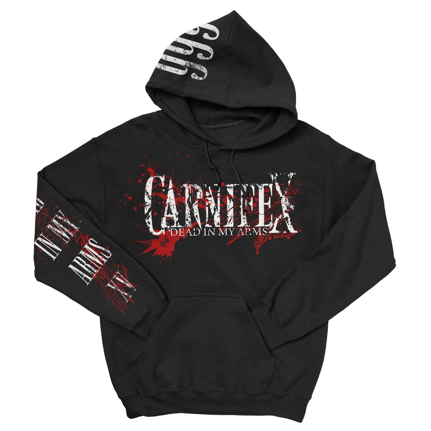Carnifex "Consume Me With Hate" Pullover Hoodie 4 Carnifex "Consume Me With Hate" Pullover Hoodie - Image 2